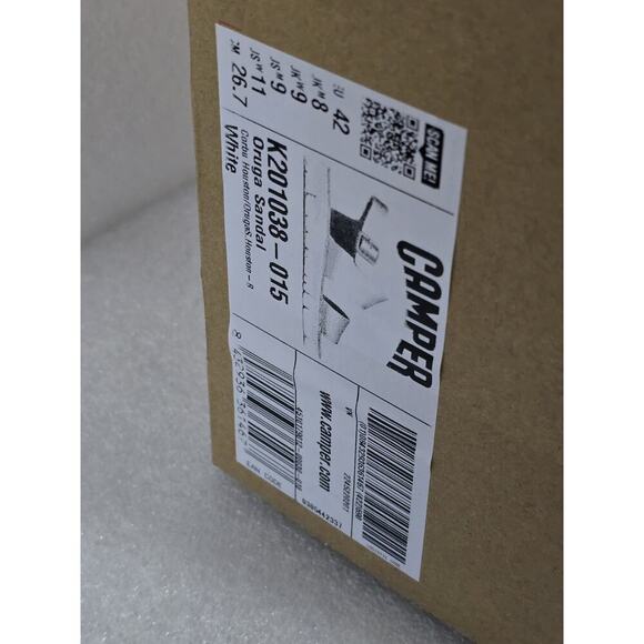 CAMPER Women's NEW Oruga Slingback Strap Sandals Open Toe Leather Summer Shoes 9 - Picture 3 of 5